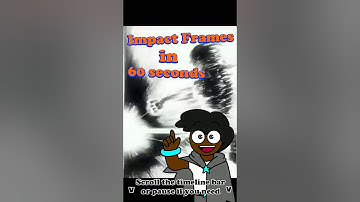 Impactframes in 60 seconden #animatie