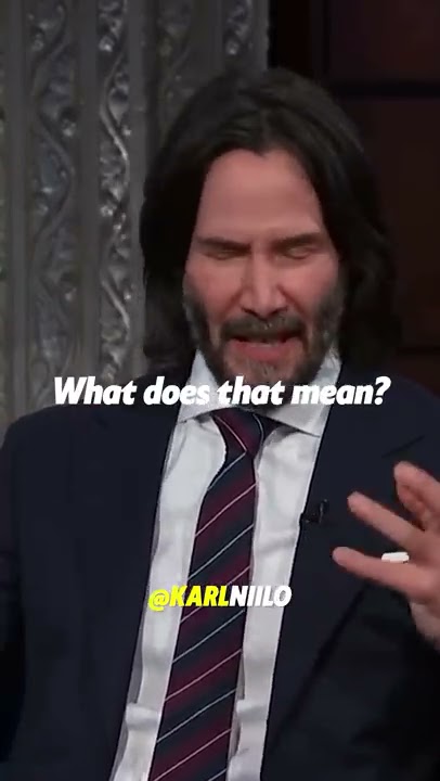 How Does Keanu Reeves Deal With Anxiety? - YouTube