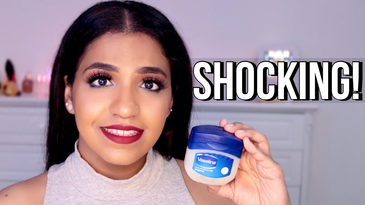 I TRIED USING VASELINE AS A - YouTube