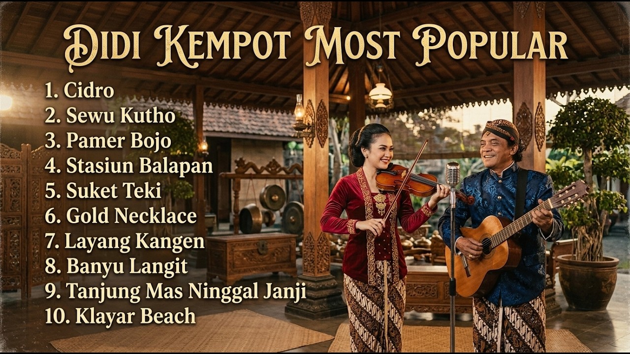 Kumpulan Lagu Didi Kempot Terpopuler  Banyu Langit, Cidro, Pamer Bojo \u0026 Lagu Ambyar Terbaik