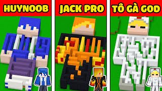 TÔ GÀ THỬ THÁCH 24H XÂY MÊ CUNG SIÊU SIÊU AN TOÀN TỪ NOOB TỚI GOD TRONG MINECRAFT*TÔ GÀ XÂY MÊ CUNG