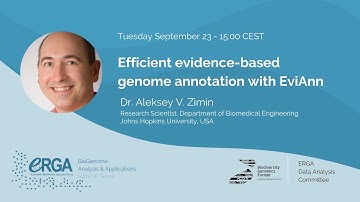 Efficient evidence-based genome annotation with EviAnn - Aleksey V. Zimin