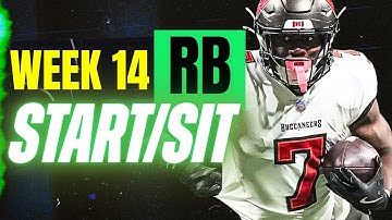 Week 14 RB START/SIT Every Match Up Analysis 🚨 MUST-Play or Bench Players (2025 Fantasy Football)
