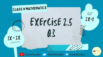 Exercise 2.5 Q3 | Unit-2 Polynomials | Class-9 | Mathematics #polynomials #maths #class9 #solutions