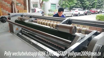 bopp tape machine with paper core cutter core loader rewinding machine  whatsapp 0086 13925825327