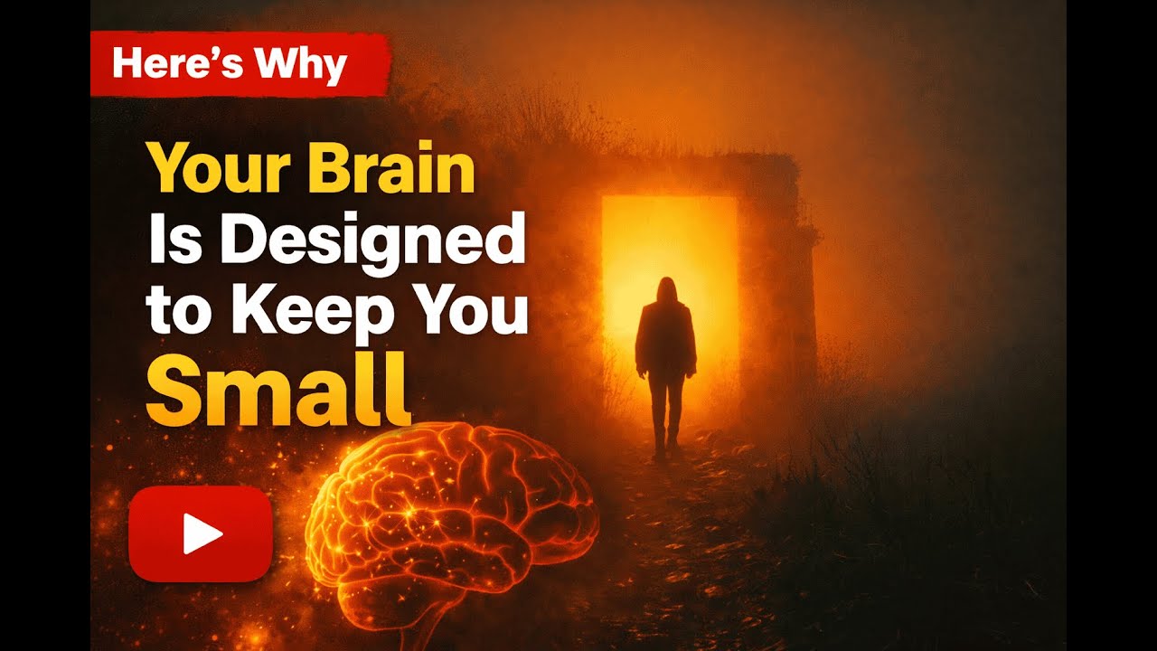 Your Brain Is Designed to Keep You Small (Here’s Why) - YouTube