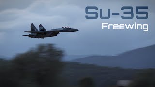 Su-35 Dark Low Flights!! ✈️ HD 60fps