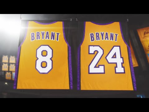 jerseys retired by lakers