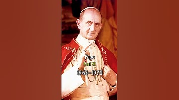 Thumbnail of Great Popes of Every Generation #pope #history #ai #fyp