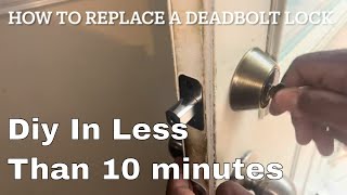 Diy: How To Replace A Deadlock On Your Old Door by Welding and stuff 173 views 2 weeks ago 5 minutes, 33 seconds