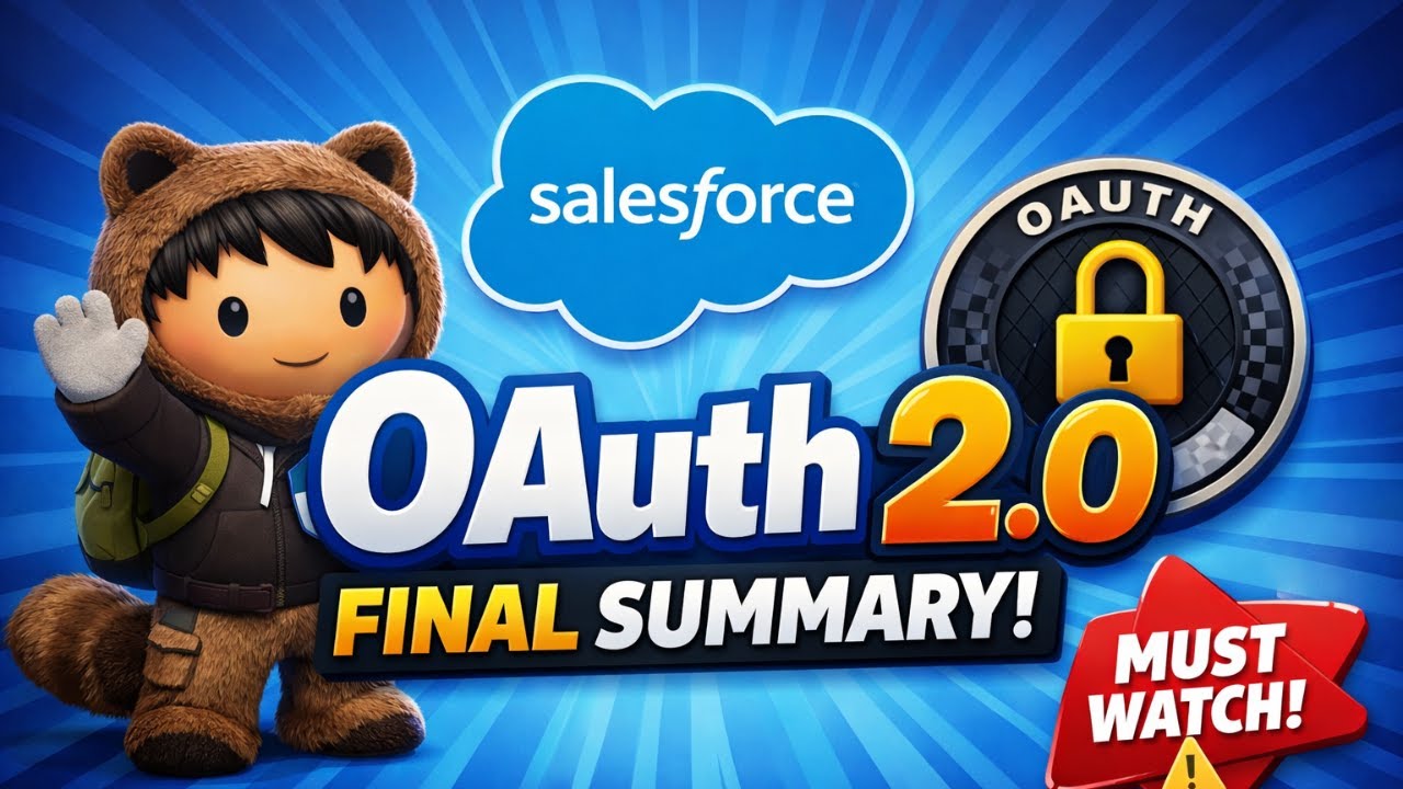 OAuth 2.0 Final Summary : OAuth Flows, Use Cases, Comparison & Best Practices