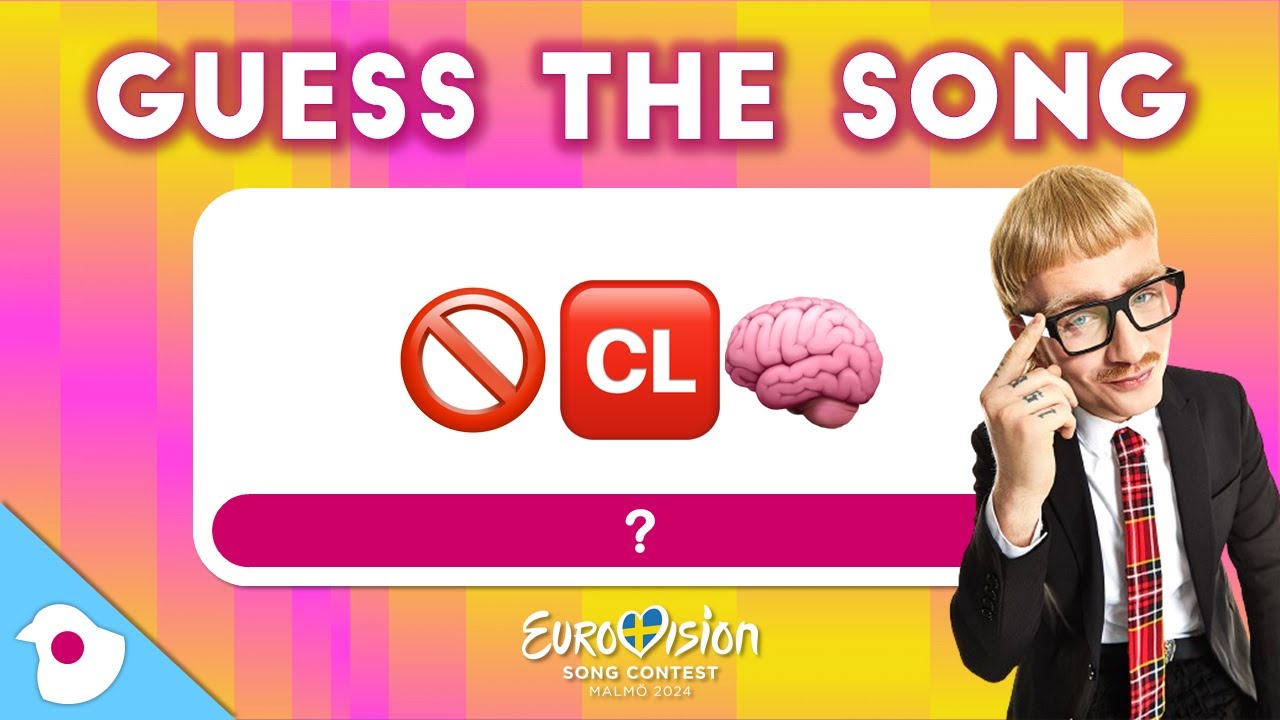 Eurovision 2024  GUESS THE SONG  Emoji Quiz