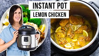 The BEST Instant Pot Lemon Chicken | Dump & Go * Freezer Pack * Meal Prep