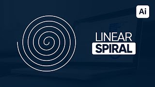 How to Create Linear Spiral in Illustrator | Adobe Illustrator Tutorial // Linear Spiral Tutorial