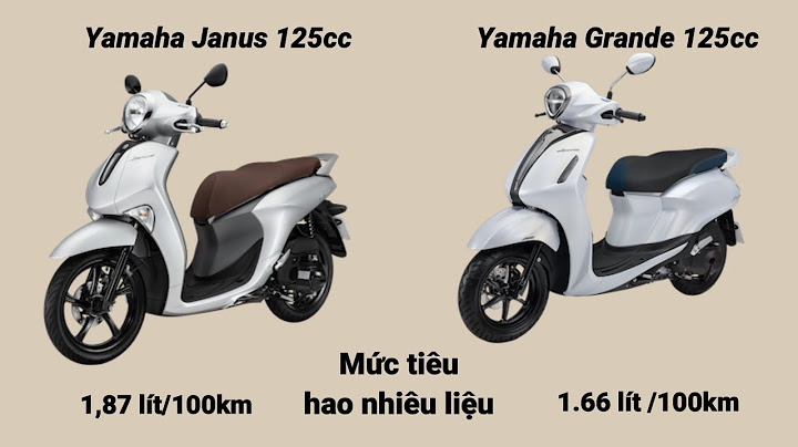 So sánh yamah janus với yamaha grande năm 2024