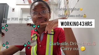 Week In The Life | working at ChickfilA | over 40 hrs, closing almost everyday, dining room open