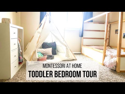 Montessori Toddler Bedroom Tour Youtube