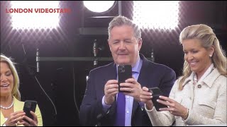 Piers Morgan, Ainsley Earhardt, Martha MacCallum @ Queen Elizabeth II Jubilee London 2 june 2022