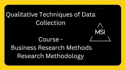 Qualitative Techniques of Data Collection; observation and Content Analysis #researchmethodology