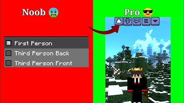 Change Camera Angle in One Click! | Minecraft PE Tutorial