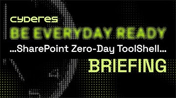 SharePoint Zero-Day ToolShell