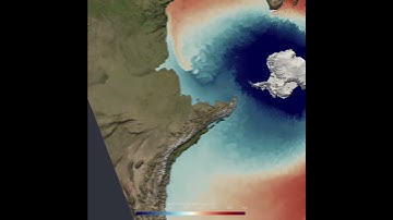 ICON Ocean Model (5km) - Spilhaus Projection