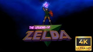 The Legend of Zelda Animated Series (1989) Intro 4k Remaster