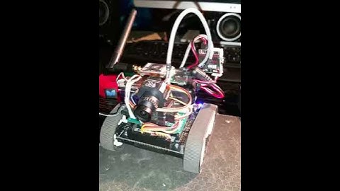 Zumo robot: RC radio control with Fatshark FPV system