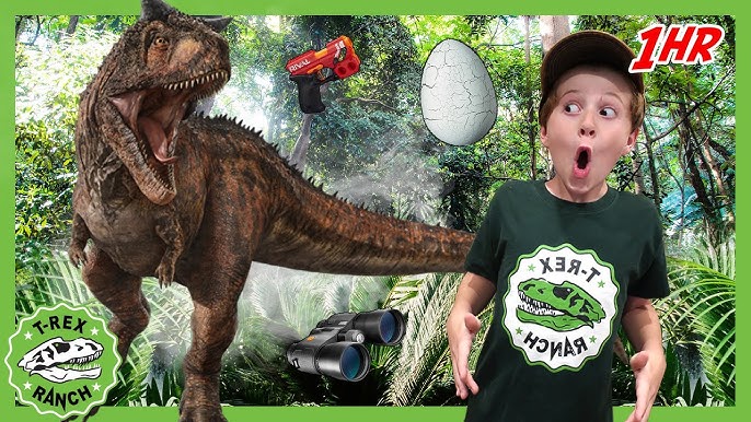 Dinossauro Tiranossauro REX Coleção Dino Max Emborrachado Jurassic Park T- Rex