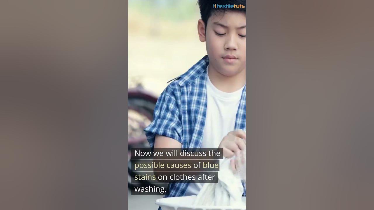 Why Do My Clothes Have Blue Stains After Washing? shorts YouTube