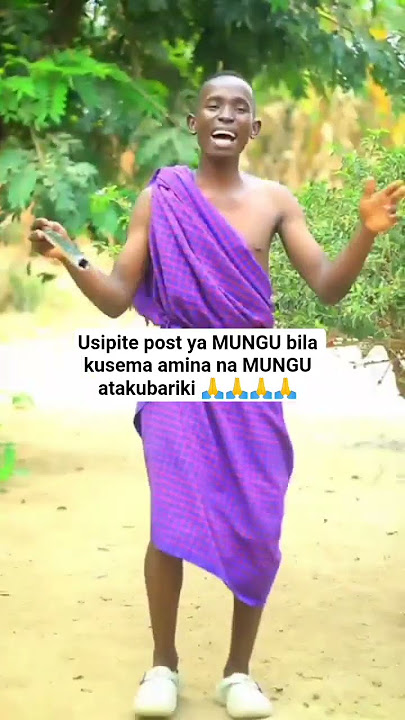 Usipite bila kusema Amina#gosp #africarocks #dance #africa #comedy #music #cover #africaroc