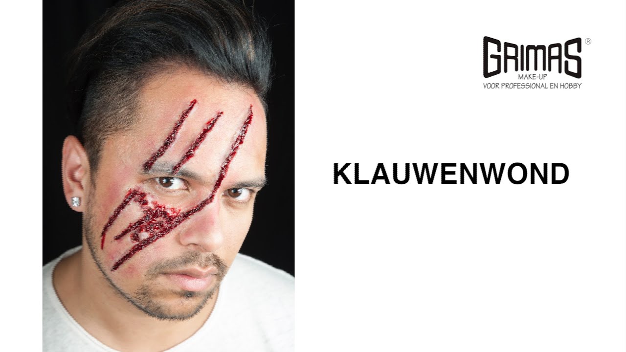 Klauwenwond Special Make-Up Tutorial - Youtube