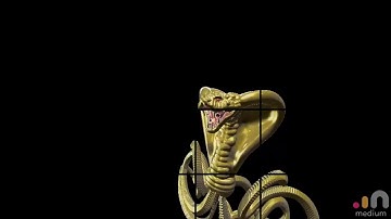 King cobra VR sculpt by Cabel Adams in oculus medium VR sculpting snake siriusvr