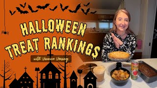 Hallows’ Eve Treat Rankings 🎃 | Pumpkin Bread, Apple Pie & Fall Faves with Veronica Vansing 👻