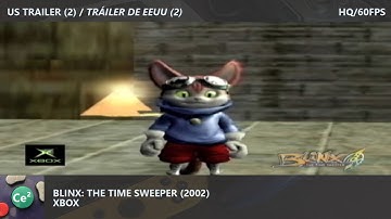 Blinx: The Time Sweeper | Xbox | 2002 | Video Game US Trailer (2) | HQ/60FPS