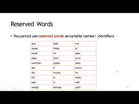 numeric แปล ว่า  New  DS501 Week3_1_DataType_Variables_Expressions_Operators