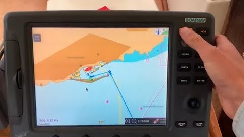 OpenCPN with an old chartplotter as screen