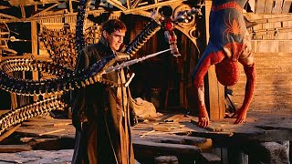 Spider-Man Vs Doctor Octopus - Final Battle Scene - Spider-Man 2 (2004) Movie Clip Hd