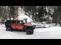 Jeeps snow trip Oregon