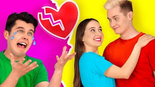 CRAZY BOYFRIEND STRUGGLES || Boyfriend VS Girlfriend! Funny Situations and Life by 123 GO! SCHOOL