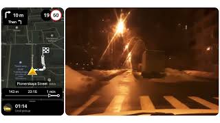 driving Yandex Taxi in Moscow (with app) screenshot 5