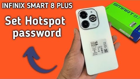 Infinix Smart 8 Plus Hotspot password kaise lagaye, how to set another Hotspot password in infinix