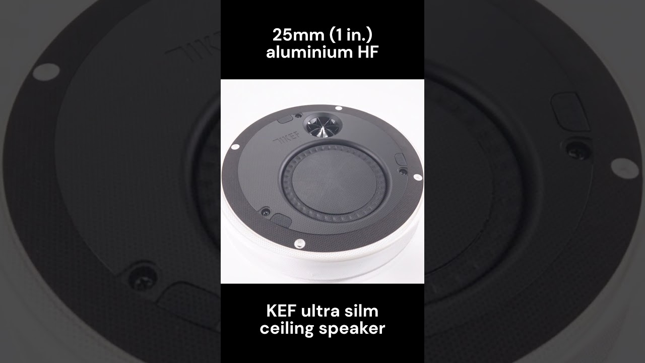 KEF CI160tr short - technical information and view 