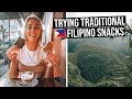 We Tried Traditional Filipino Snacks in Sagada, Philippines