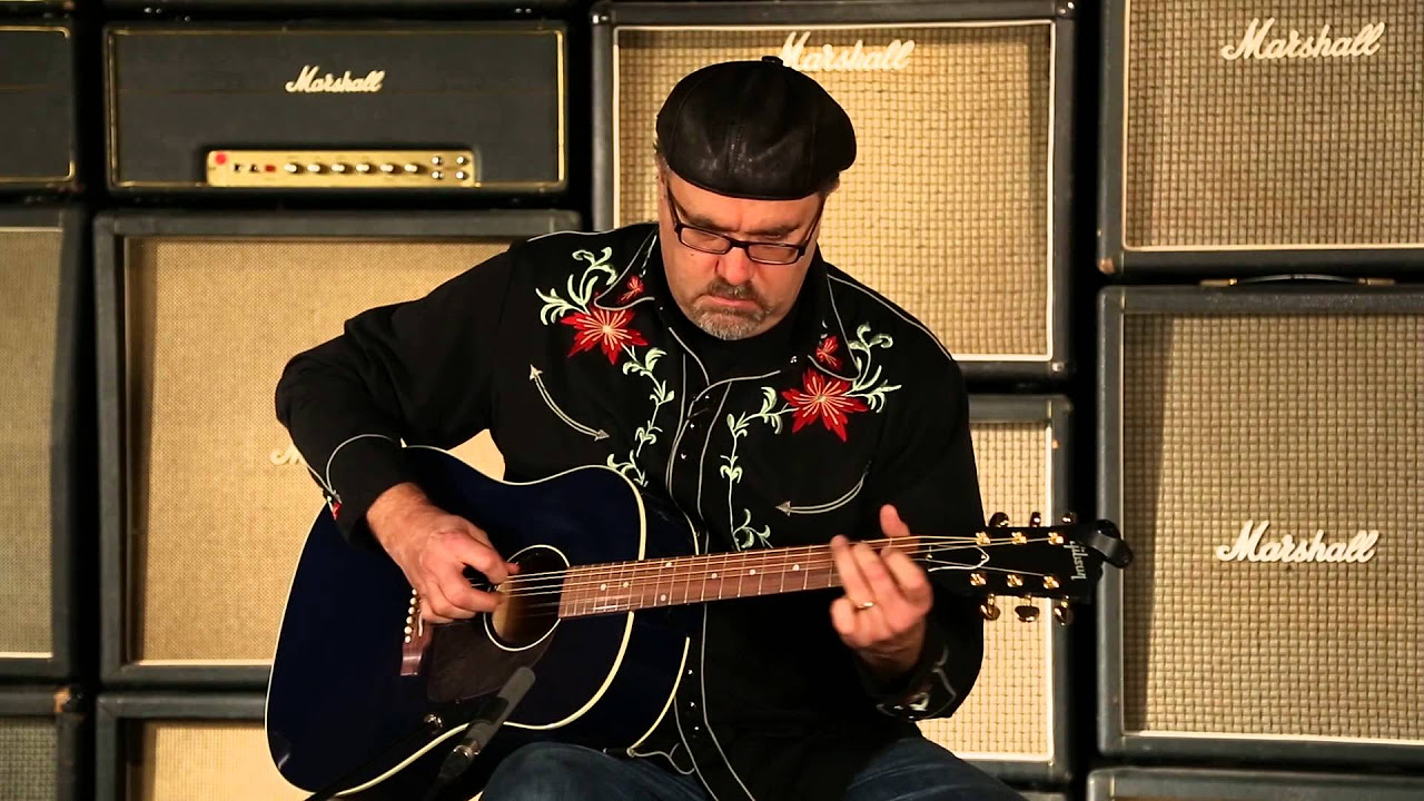 Gibson Montana Limited Edition J-45 Navy Blue • SN: 12264059 - YouTube