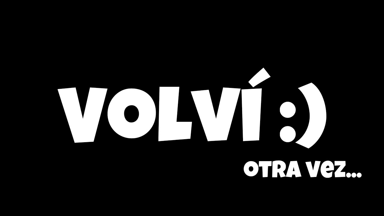 VOLVI....ASMR HABLANDO