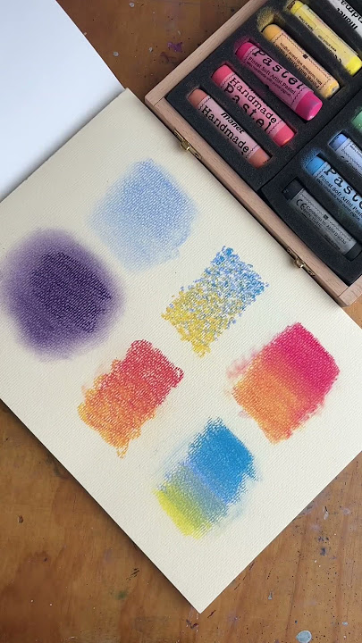 Soft or oil pastels? 🎨