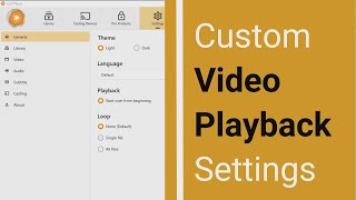 CnX Player Settings | Best 4K HDR Video Player on Windows 10 & Windows 11 screenshot 3