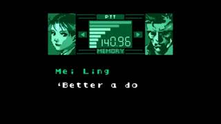 Metal Gear Solid Codec Calls - Stage 11 - Mei Ling