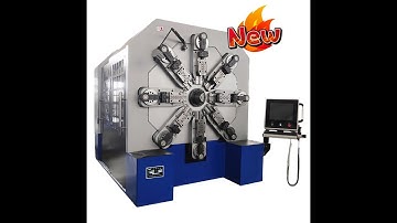 YF-CNC-1280 Camless Spring Machine – 3–8 mm Precision Springs at Lightning Speed